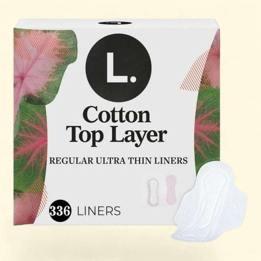L. Ultra Thin Organic Cotton Liners, Regular, 336 ct.