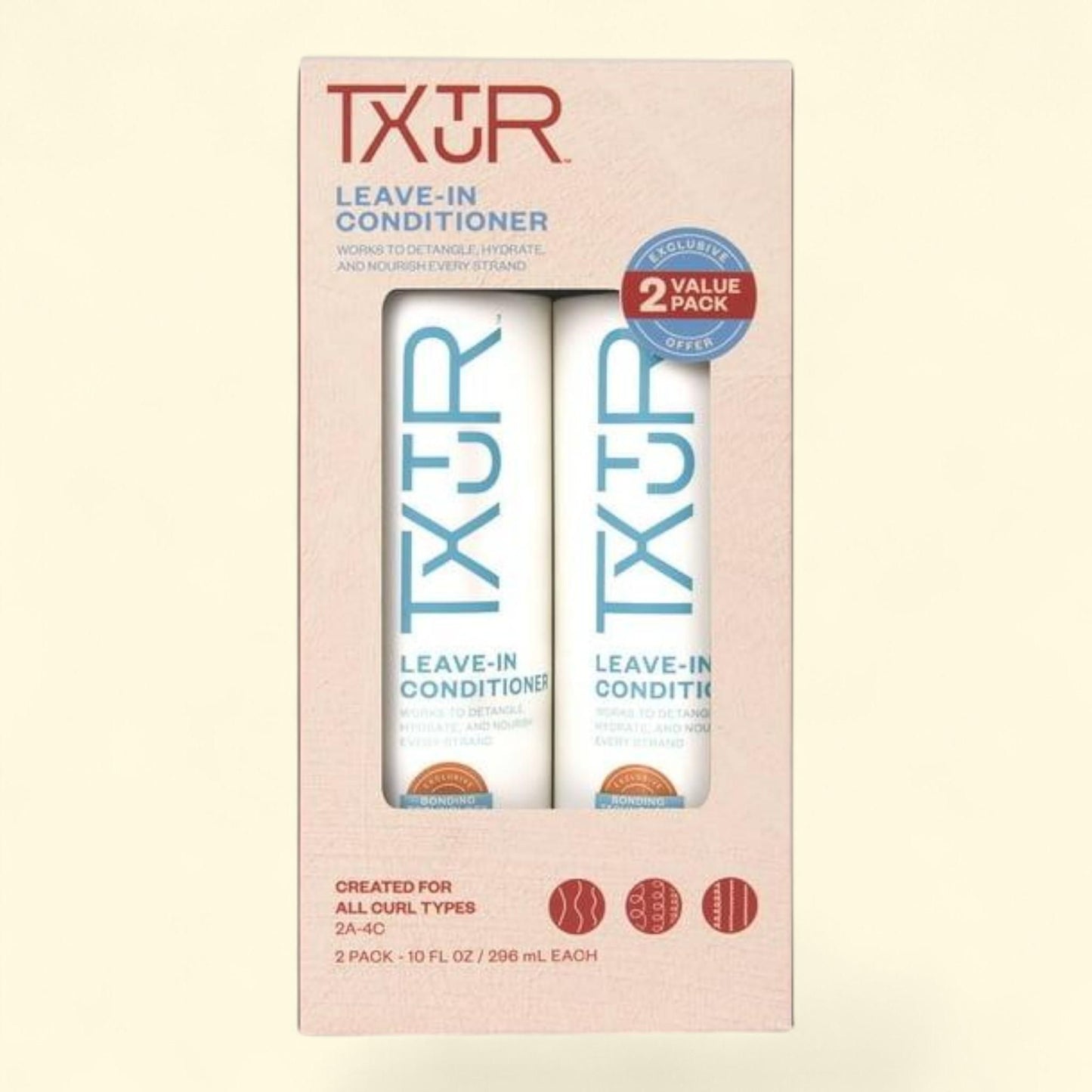TXTUR Leave-In Conditioner, 10 fl. oz., 2 pk.