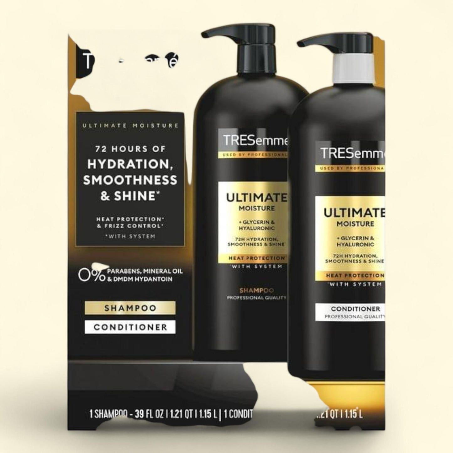 TRESemmé Ultimate Moisture Shampoo & Conditioner, 39 fl. oz.
