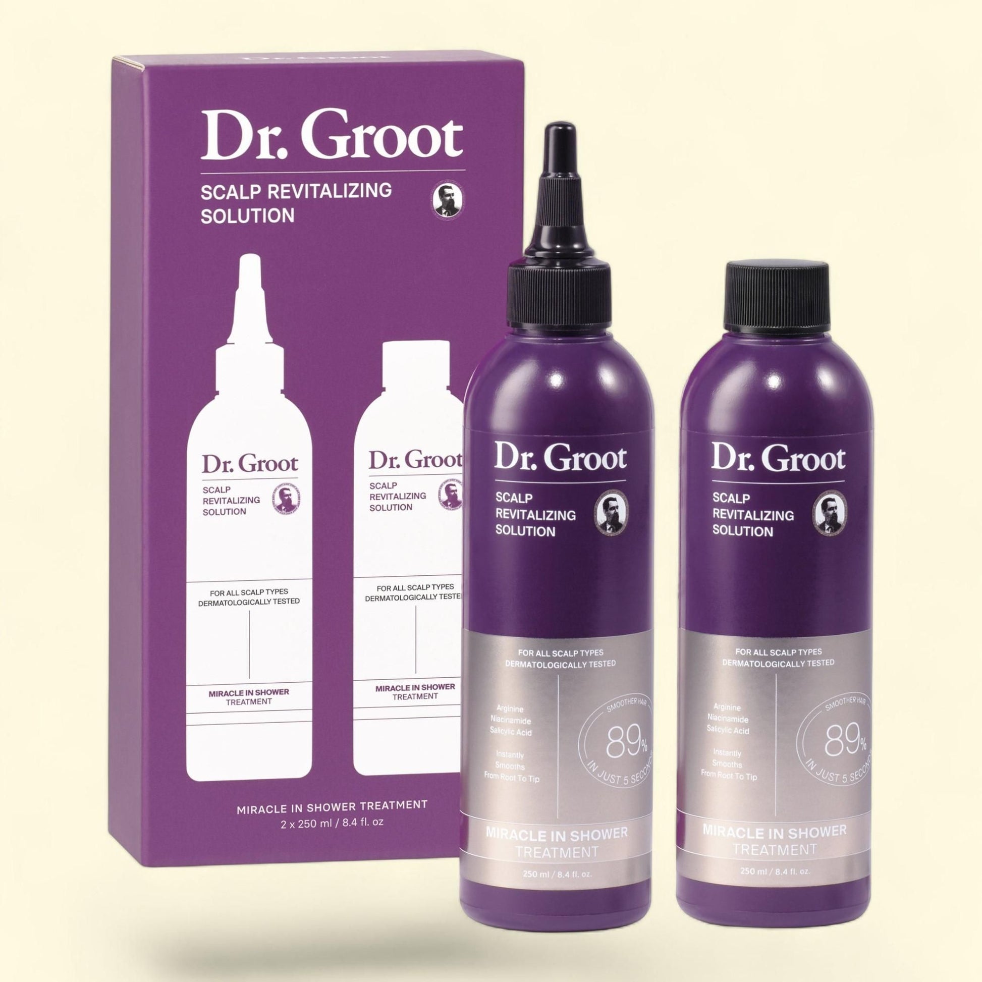 Dr. Groot Scalp Revitalizing Solution, 8.4 fl oz, 2-pack — authentic US product shipped worldwide by Treatspree