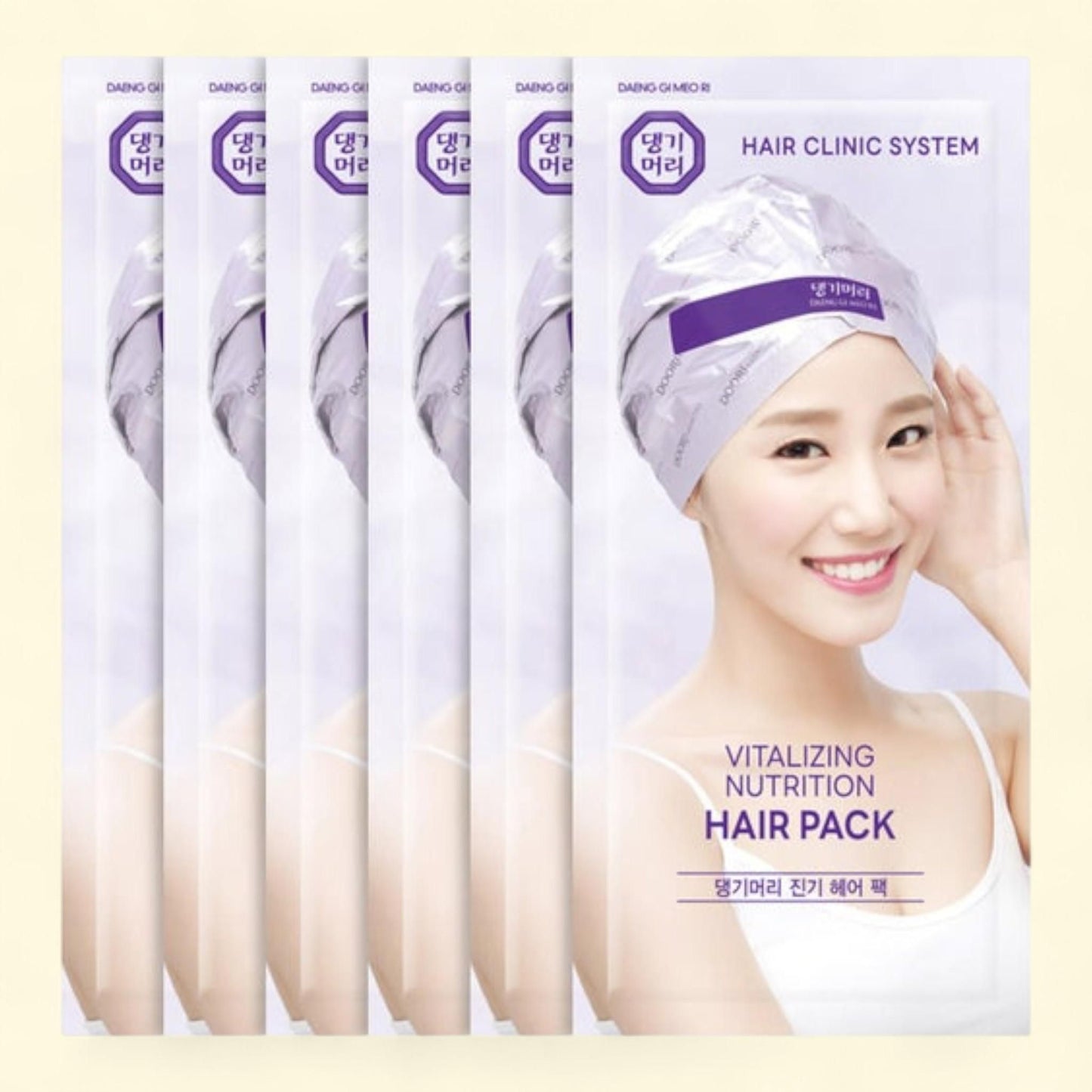 Daeng Gi Meo Ri - Vitalizing Nutrition Hair Pack, 6-count