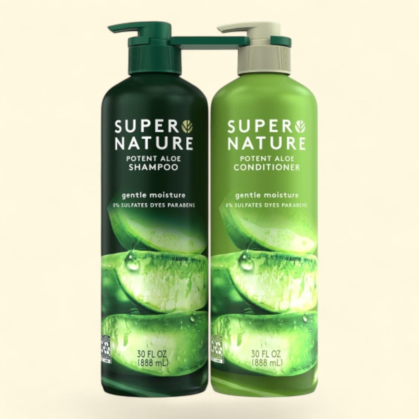 Super Nature Shampoo & Conditioner Set, 30 fl oz