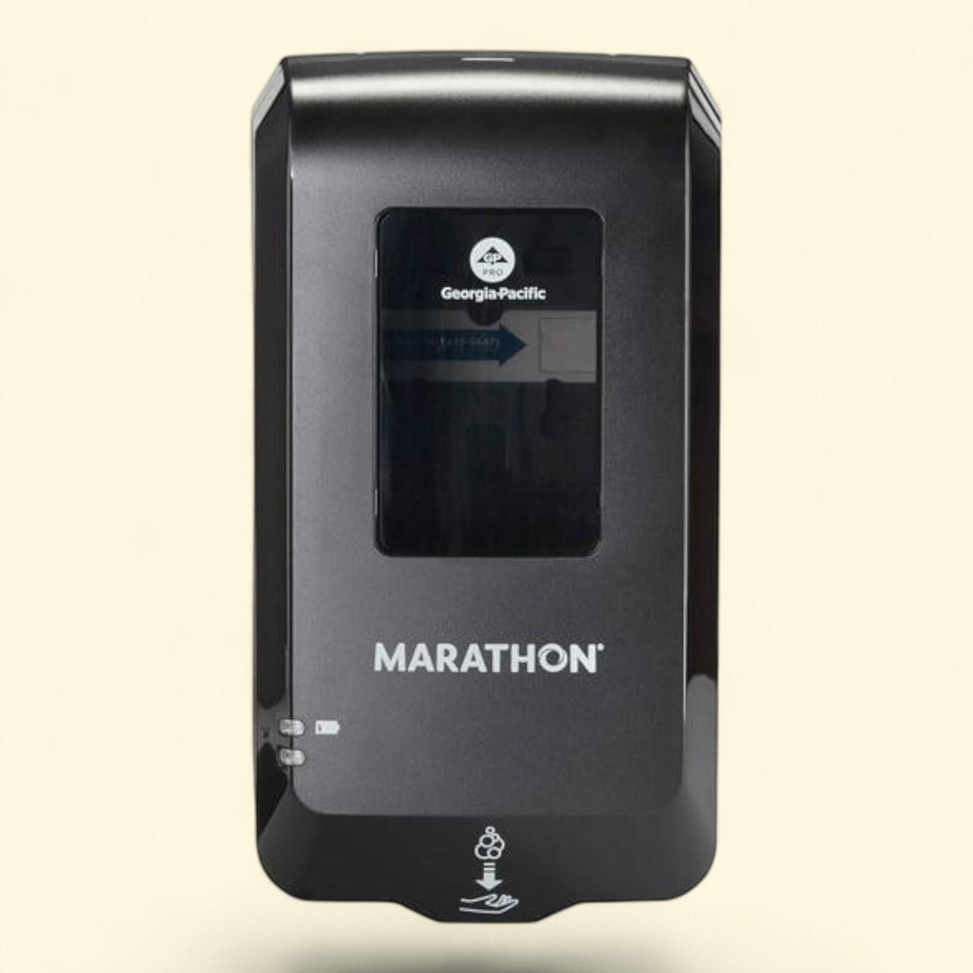 Marathon Soap Dispenser, 6.5" x 4" x 11.7" — authentic US product shipped worldwide by Treatspree