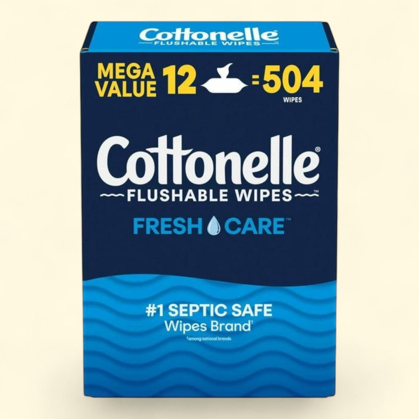 Cottonelle Freshcare Flushable Wipes, 12 ct.