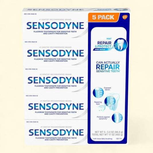 Sensodyne Repair & Protect Toothpaste, 3.4 oz., 5 pk.