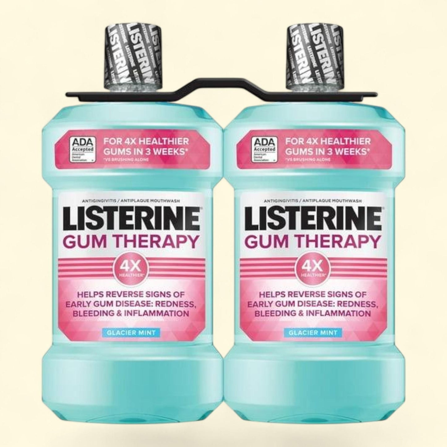 Listerine Gum Therapy Glacier Mint Mouthwash, 50.72 fl. oz., 2 pk.