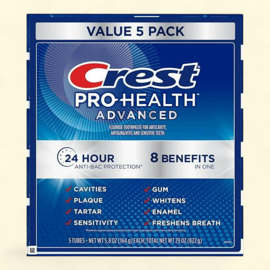 Crest Pro-Health Toothpaste, 5.8 oz., 5 pk.