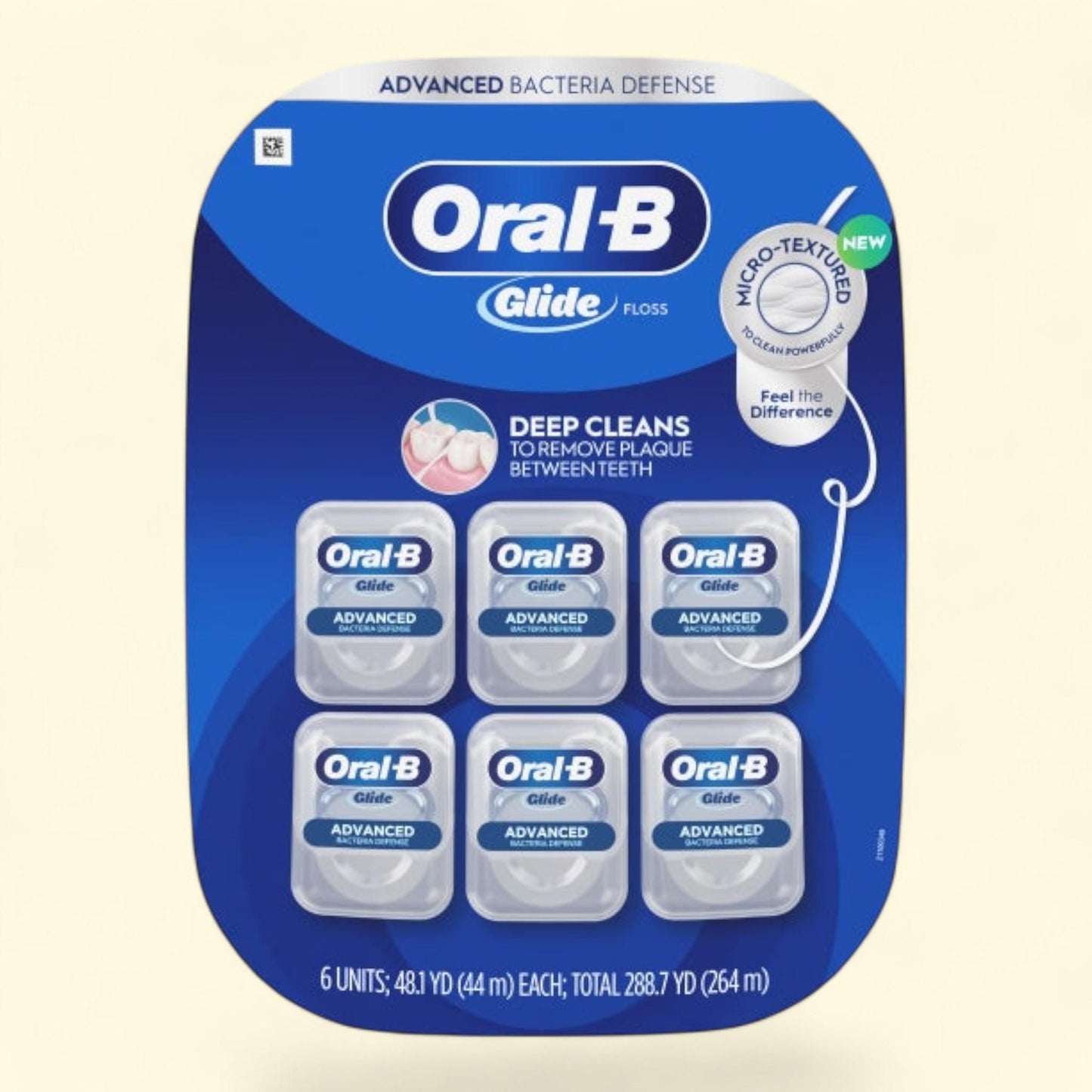 Oral-B Glide Advanced Multi-Protection Floss, 6-pack