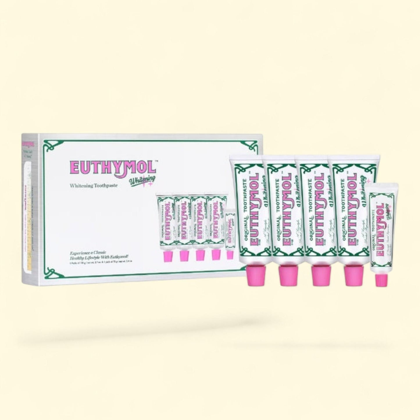 Euthymol Whitening Toothpaste, Set