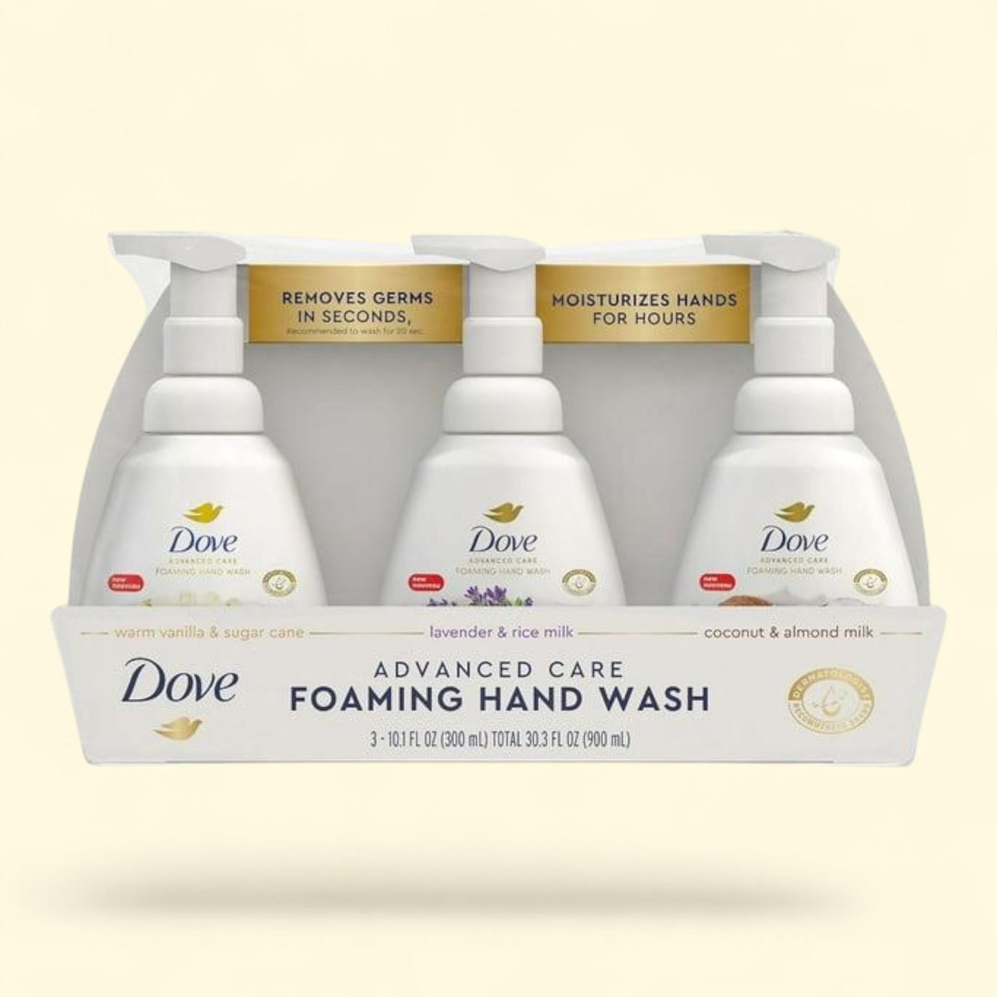 Dove Foaming Hand Wash, 10.1 fl. oz., 3 pk.