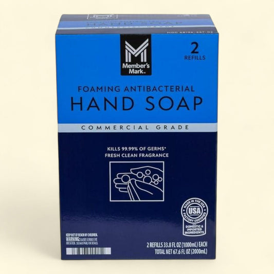 Member's Mark Antibacterial Foaming Hand Soap, 67.6 fl. oz.