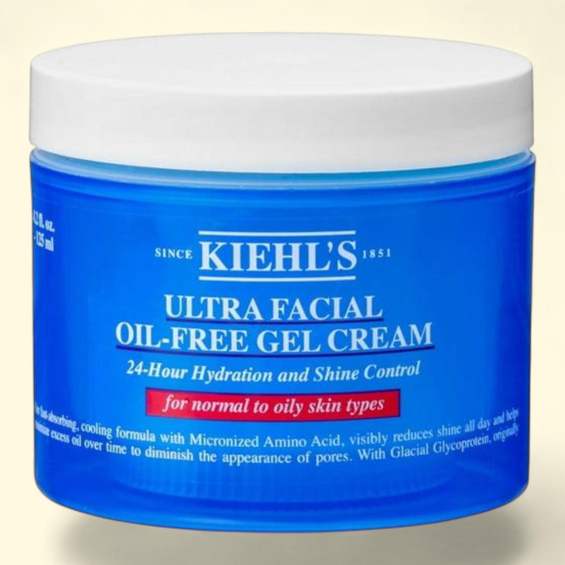 Kiehl's Ultra Facial Oil-Free Gel Cream, 4.2 fl. oz. — authentic US product shipped worldwide by Treatspree