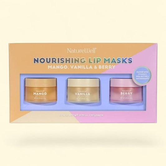 NatureWell Hydrating Lip Mask, 0.70 oz., 3 pk.