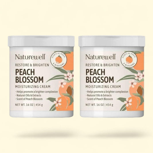 NatureWell Peach Blossom Moisturizing Cream, 16 oz.