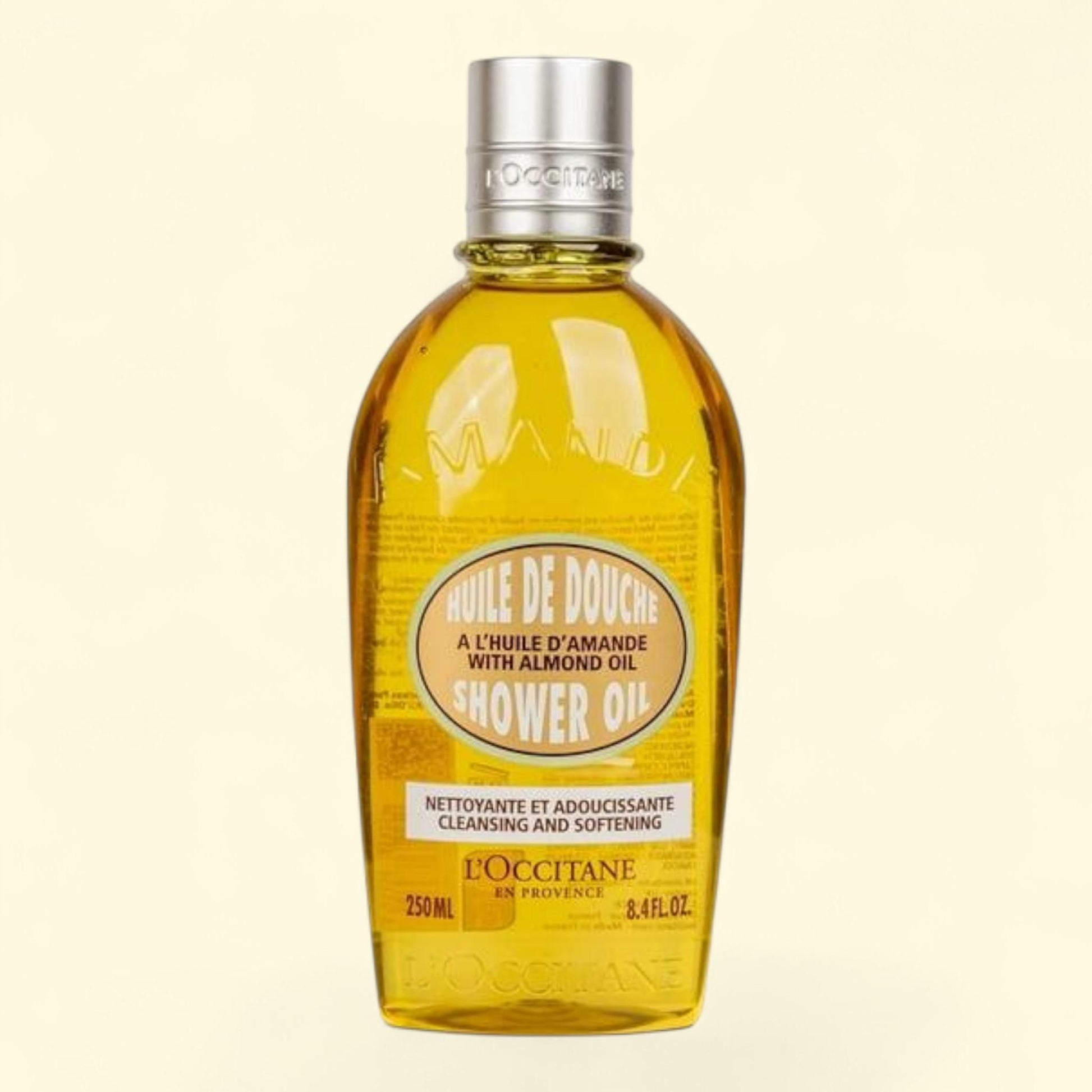 L'Occitane Almond Shower Oil, 250ml — authentic US product shipped worldwide by Treatspree