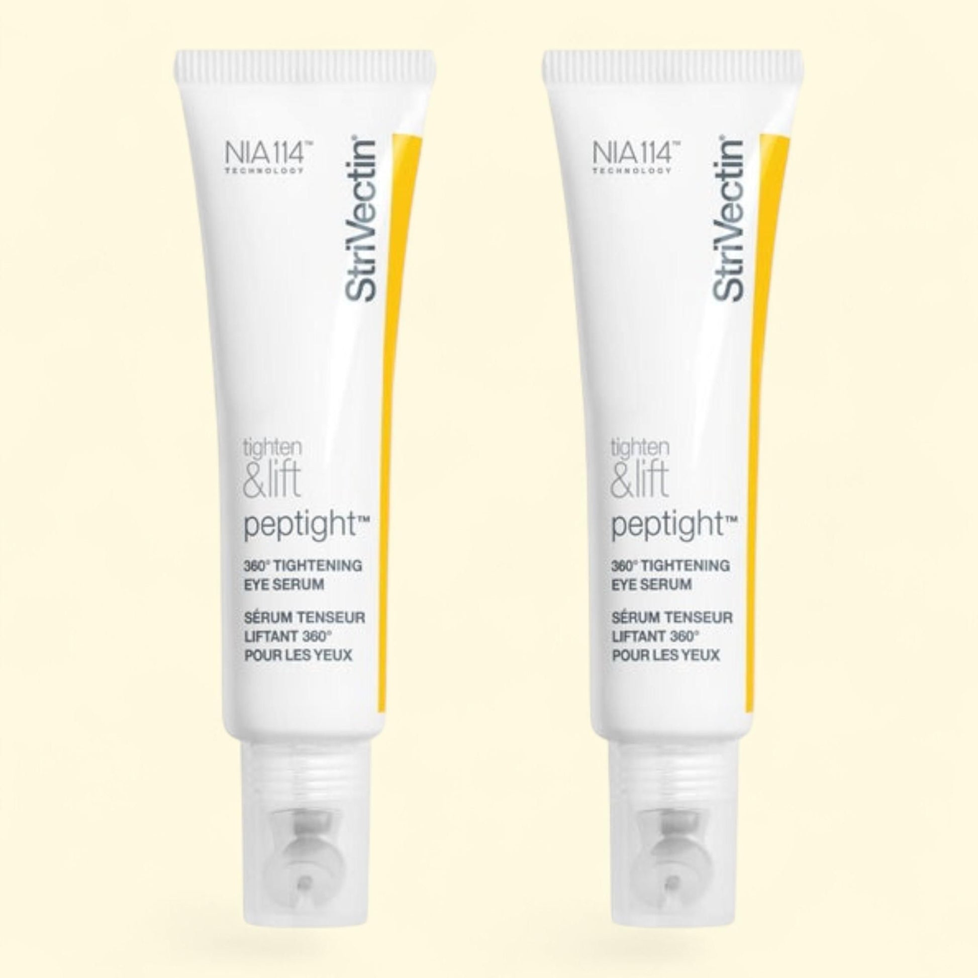 Strivectin Peptight Tightening Eye Serum, 0.65 fl oz, 2-pack — authentic US product shipped worldwide by Treatspree