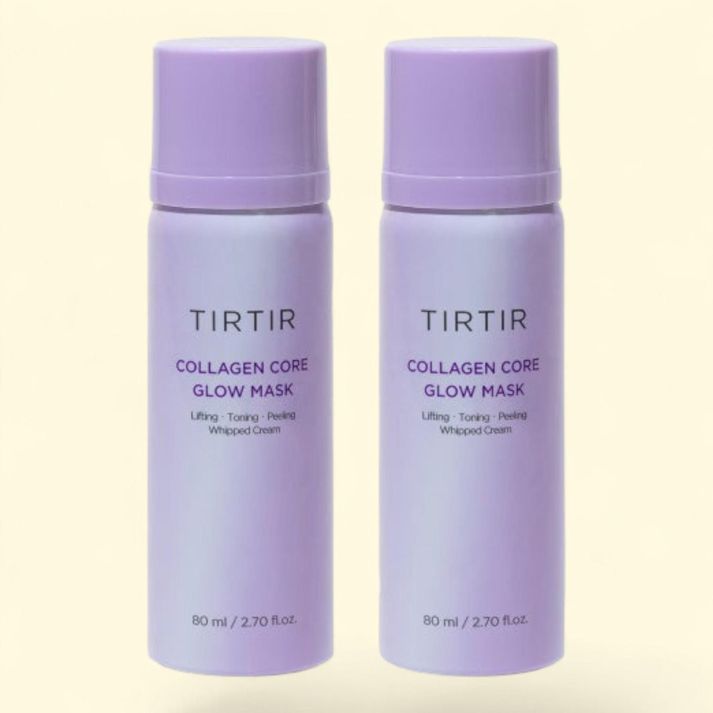 TIRTIR Collagen Core Glow Mask, 2.7 fl oz, 2-pack — authentic US product shipped worldwide by Treatspree