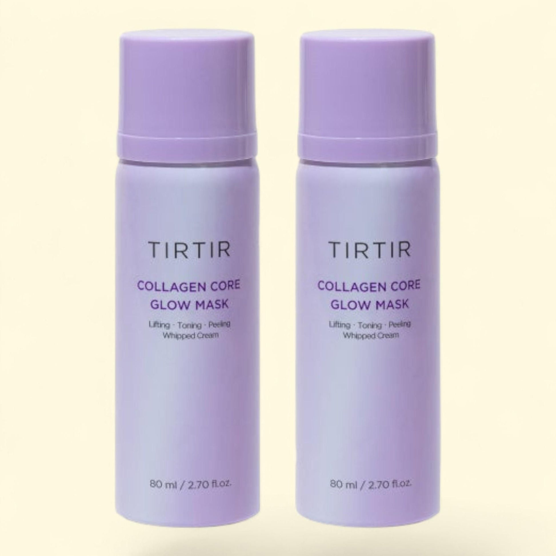 TIRTIR Collagen Core Glow Mask, 2.7 fl oz, 2-pack — authentic US product shipped worldwide by Treatspree