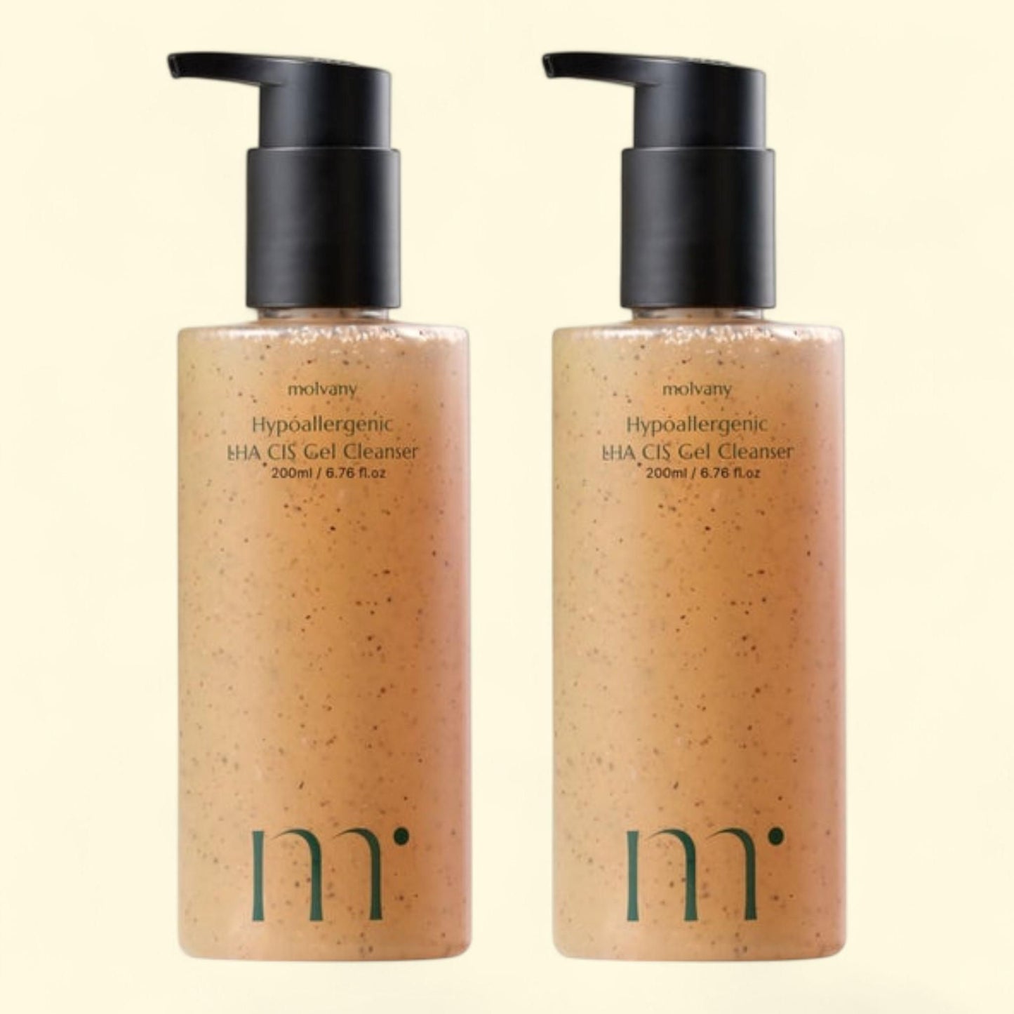 Molvany Gel Cleanser, 6.7 fl oz, 2-pack — authentic US product shipped worldwide by Treatspree