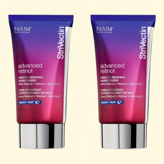 StriVectin Retinol Nightly Renewal Moisturizer, 1.0 oz, 2-pack