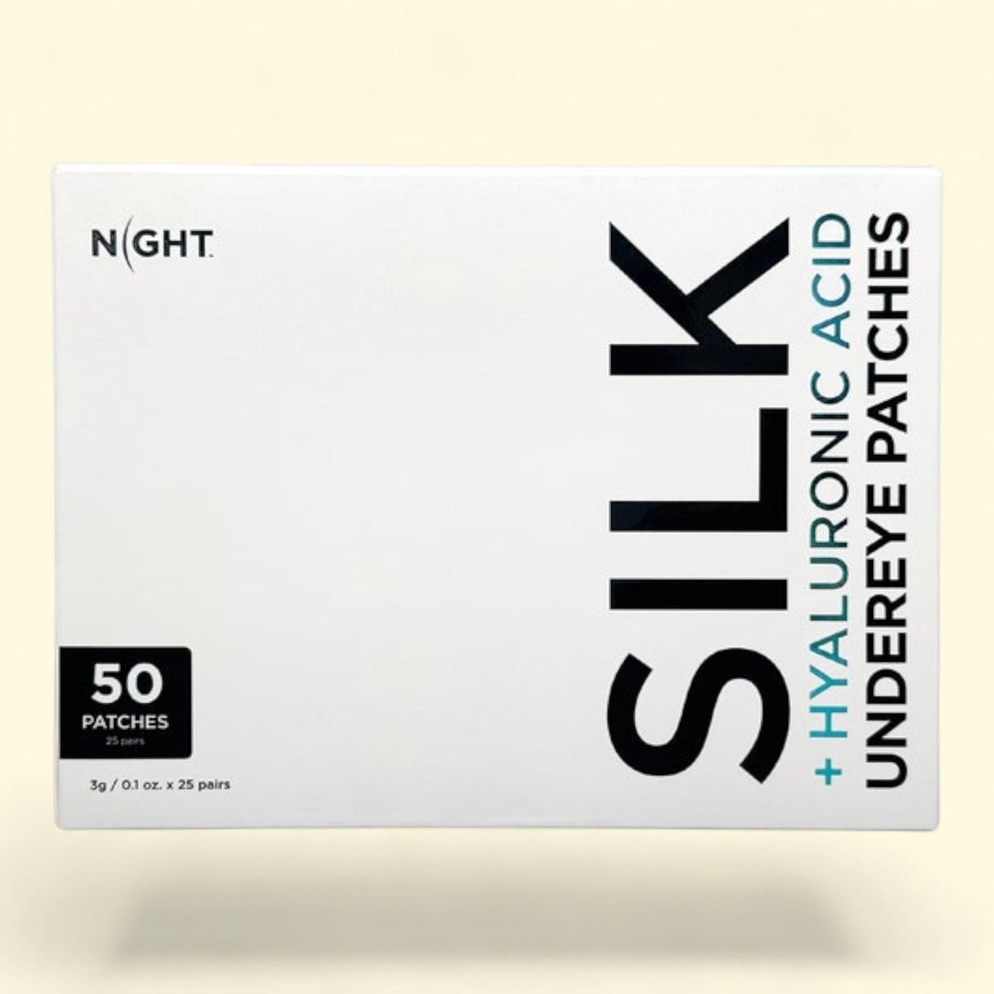 Night Silk Under Eye Patches, 50-pack