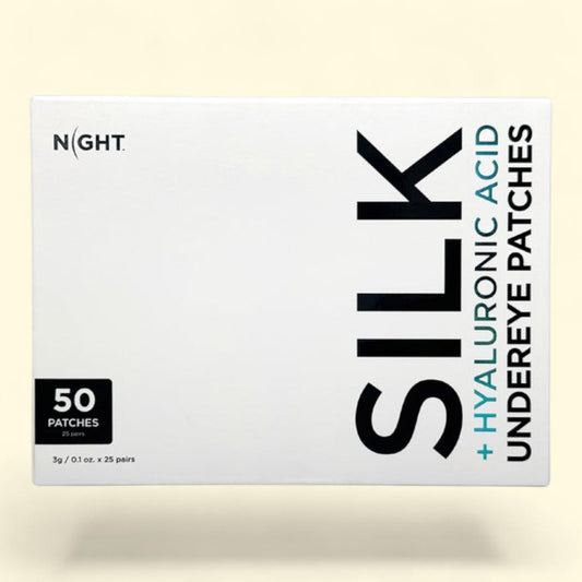 Night Silk Under Eye Patches, 50-pack