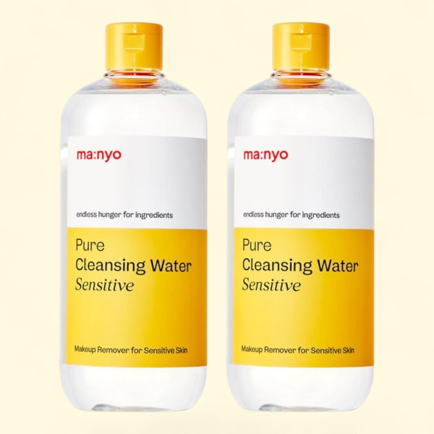 ma:nyo Pure Cleansing Water Sensitive, 16.9 fl oz, 2-pack — authentic US product shipped worldwide by Treatspree