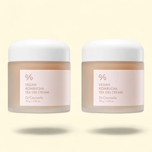 Dr. Ceuracle Kombucha Tea Gel Cream, 2.64 fl oz (2-pack)
