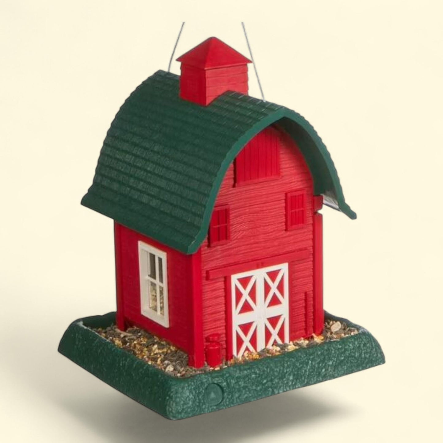 North States Red Barn Hopper Bird Feeder, 5 lb.