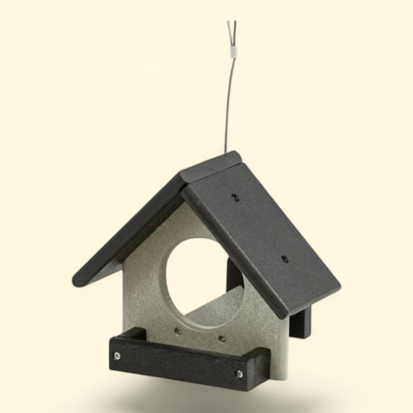 Produits de loisirs de plein air - Mangeoire à oiseaux, en plastique HDPE traditionnel, multicolore