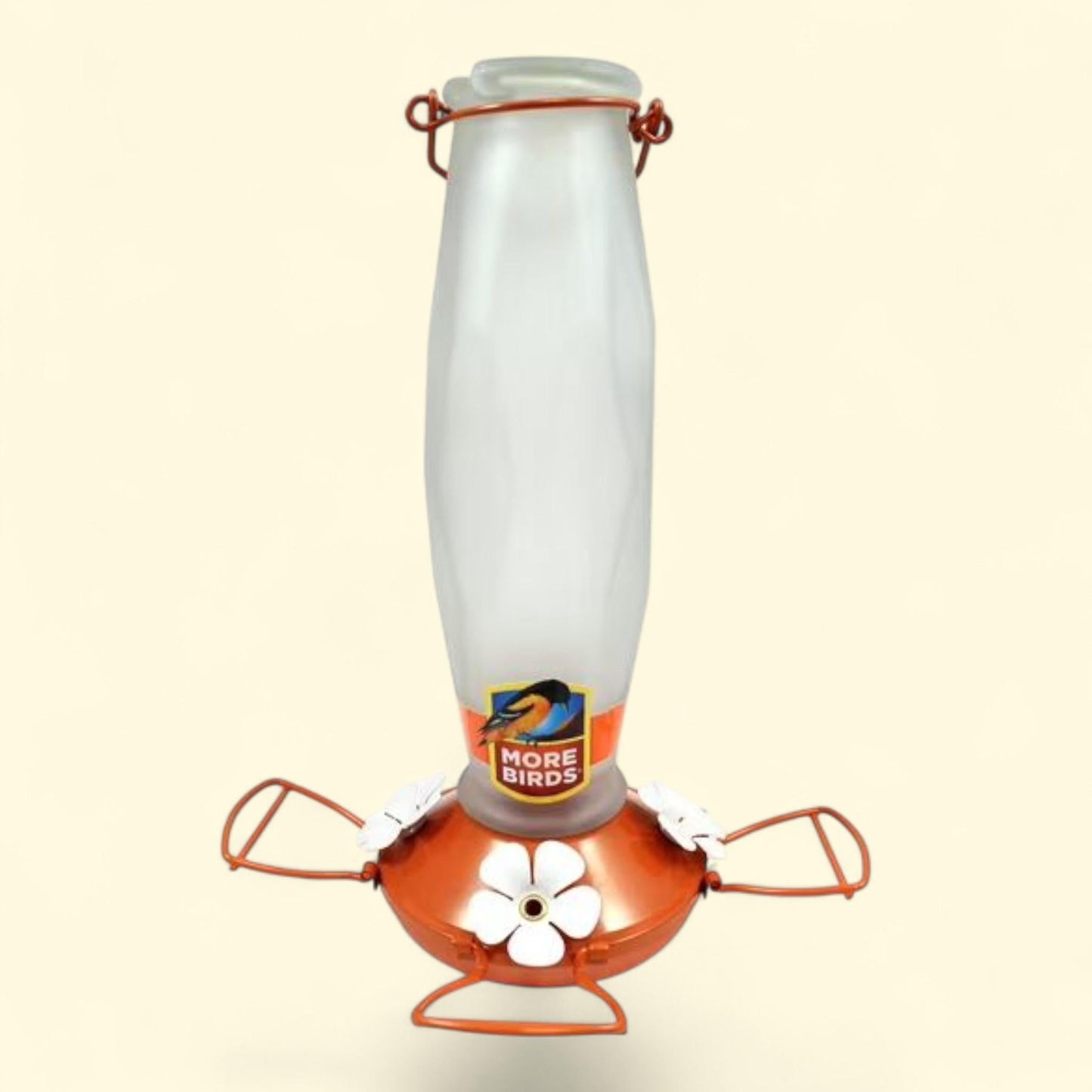 More Birds Oriole Feeder, Frosted Prism, 20 oz
