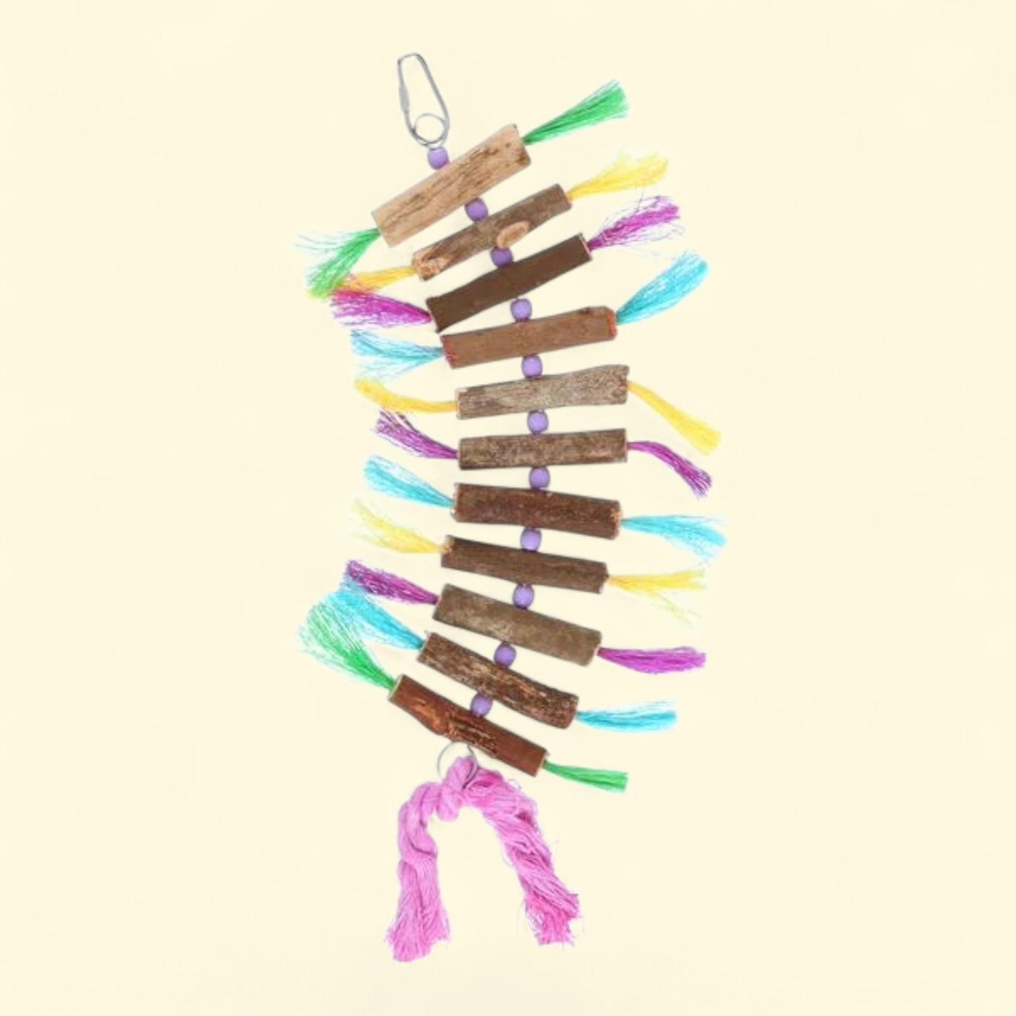 Jouet pour oiseaux « Twisting Sticks » de Prevue Pet Products, en fibres de noix de coco entièrement naturelles, 1 unité