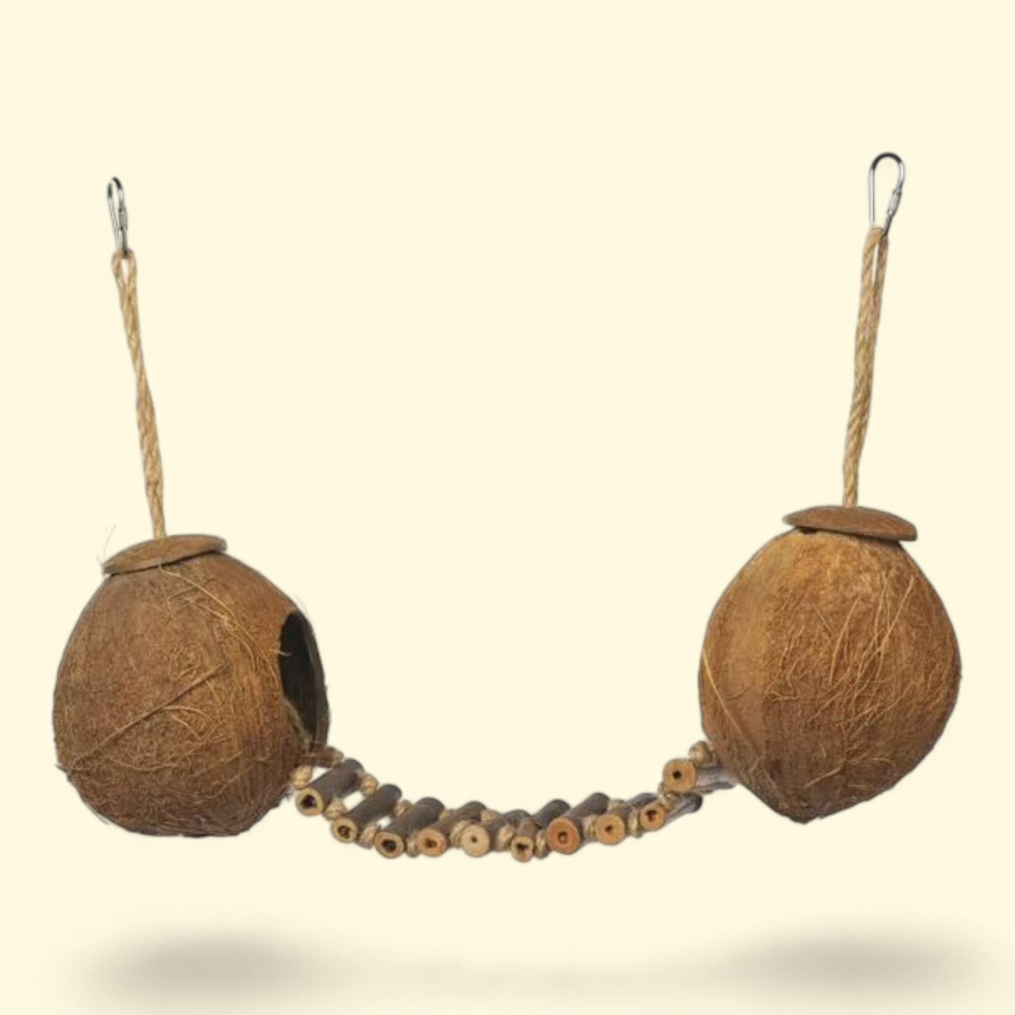 Prevue Pet Products Double Coconut with Ladder, 62818