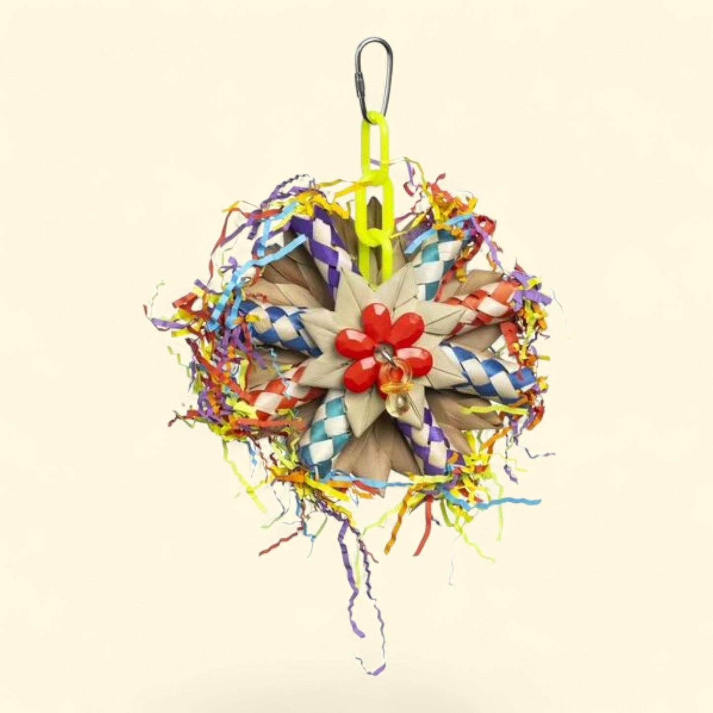 Prevue Pet Products Preening Wheel - Playfuls Preen & Pacify Bird Toy, 60248