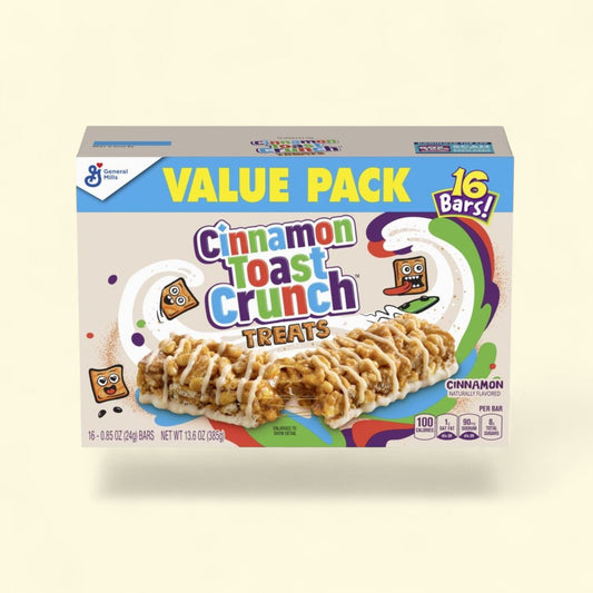 Cinnamon Toast Crunch Cereal Treat Bars, 16 Ct, 13.6 oz