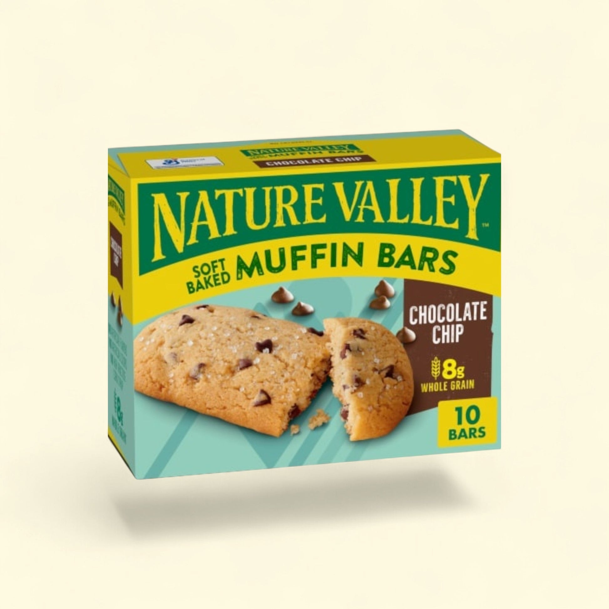 Nature Valley Soft Baked Muffin Bars, Chocolate Chip, 6.75 oz, 10 bars — authentic US product shipped worldwide by Treatspree