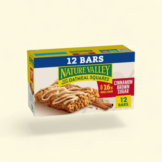 Nature Valley Soft Baked Oatmeal Squares, Cinnamon Brown Sugar, 7.4... — authentic US product shipped worldwide by Treatspree