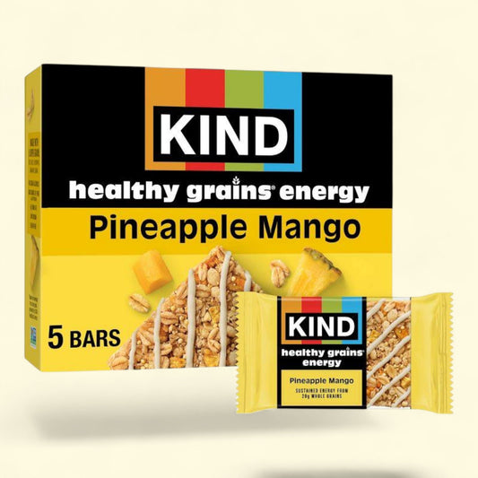 KIND Energy Pineapple Mango Protein Bars, 5ct