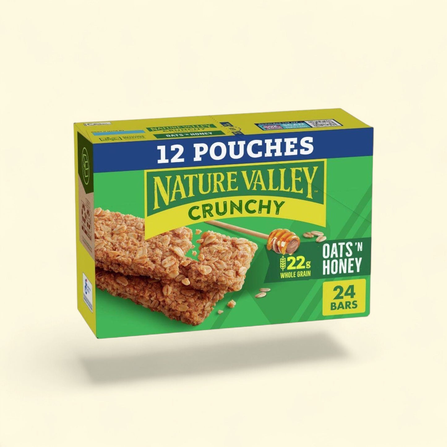 Nature Valley Crunchy Oats 'N Honey Granola Bars, 12ct/17.88oz — authentic US product shipped worldwide by Treatspree