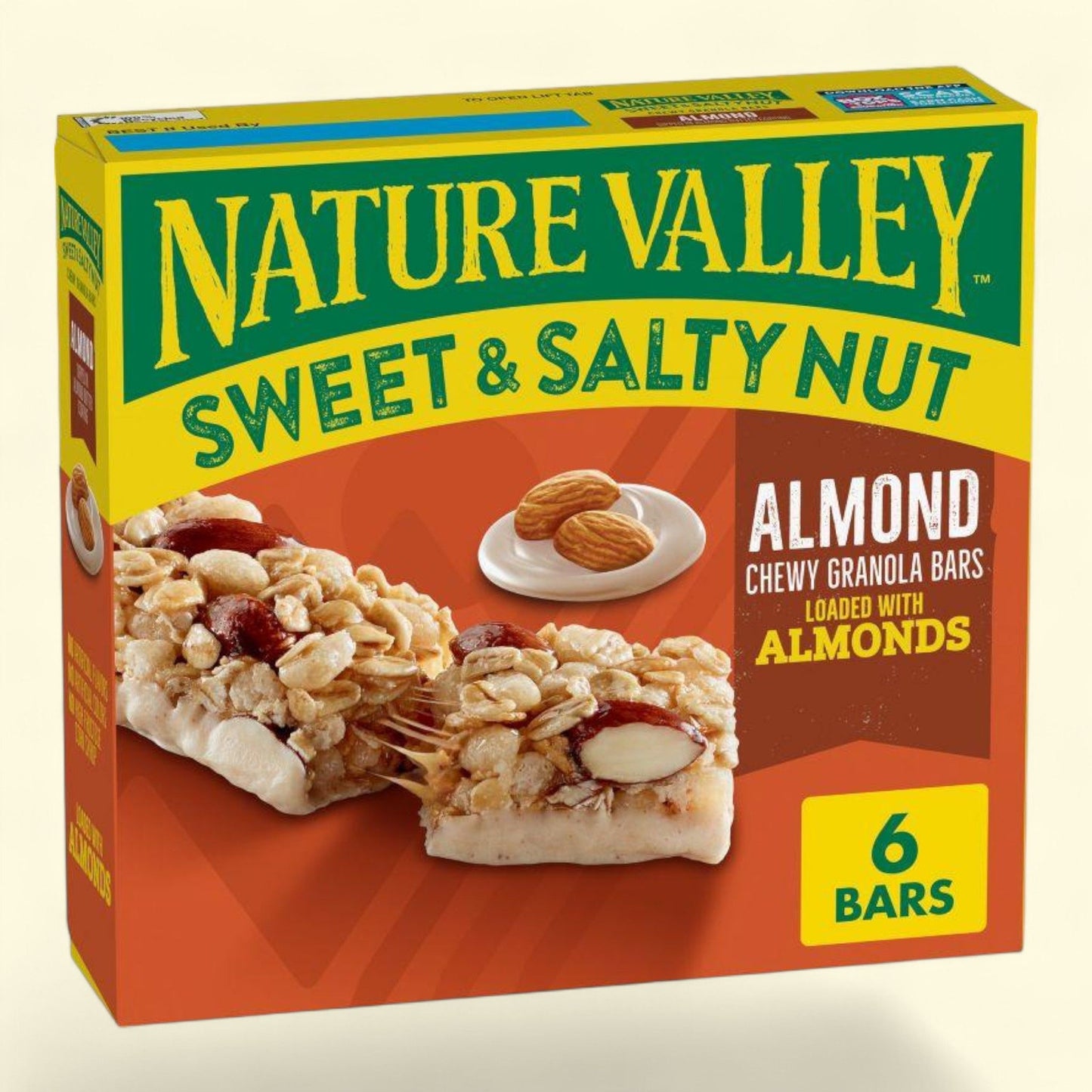 Nature Valley Sweet & Salty Nut Almond Granola Bars, 6ct/7.4oz