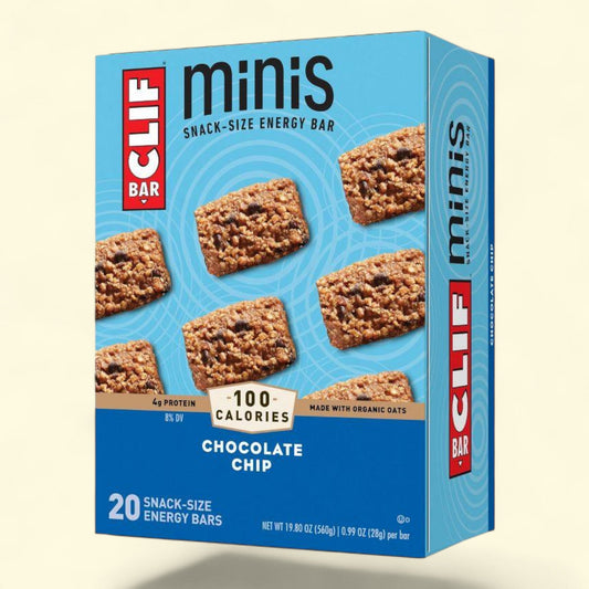 Clif Bar Energy Bar Minis, Chocolate Chip, 20ct