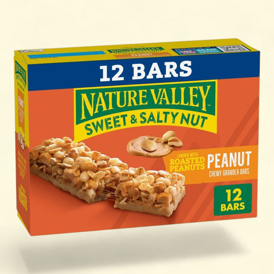 Nature Valley Sweet & Salty Nut Peanut Granola Bars, 12ct/14.4oz