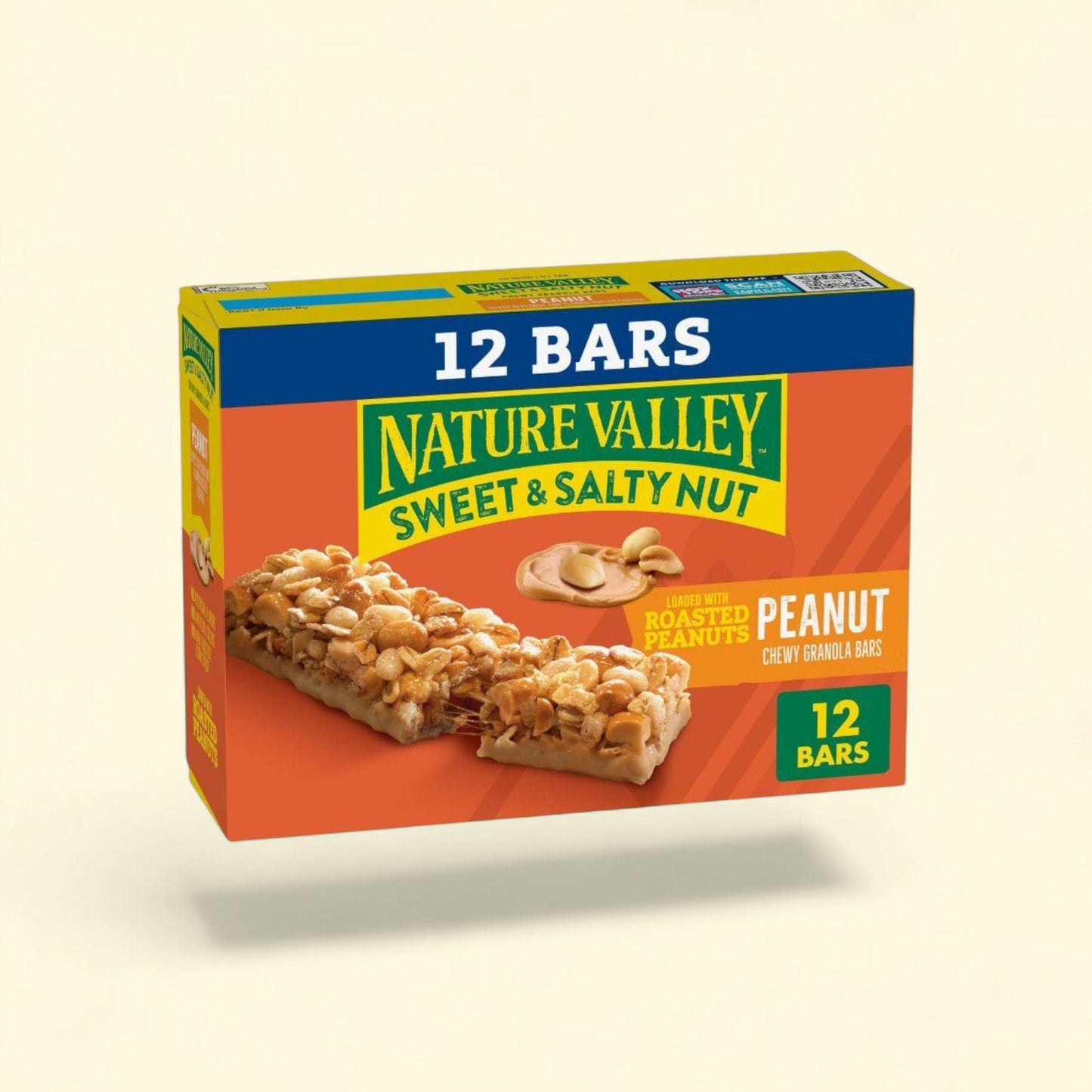 Nature Valley Sweet & Salty Nut Peanut Granola Bars, 12ct/14.4oz — authentic US product shipped worldwide by Treatspree