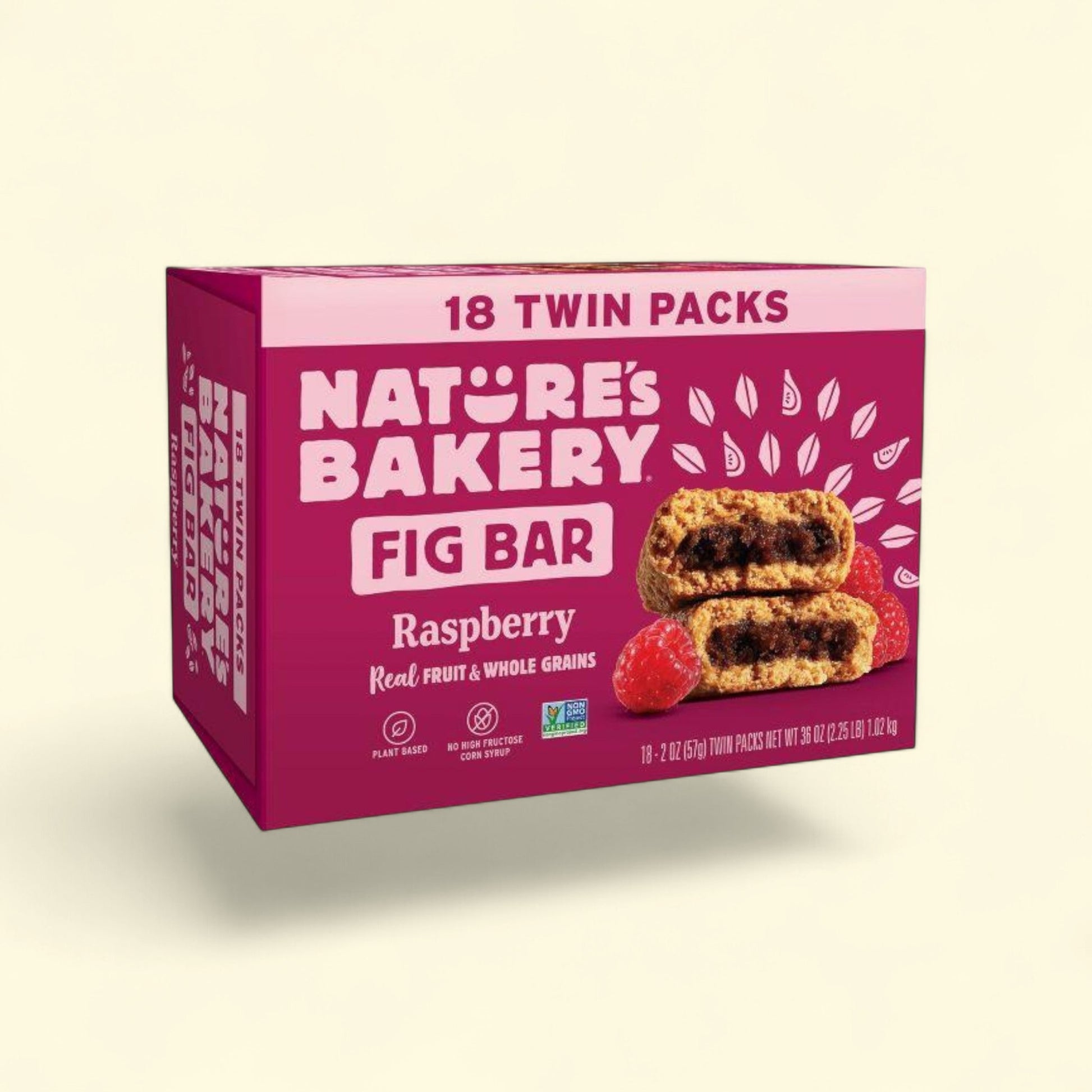 Nature's Bakery Fig Bar, Raspberry, 36oz/18pk — authentic US product shipped worldwide by Treatspree