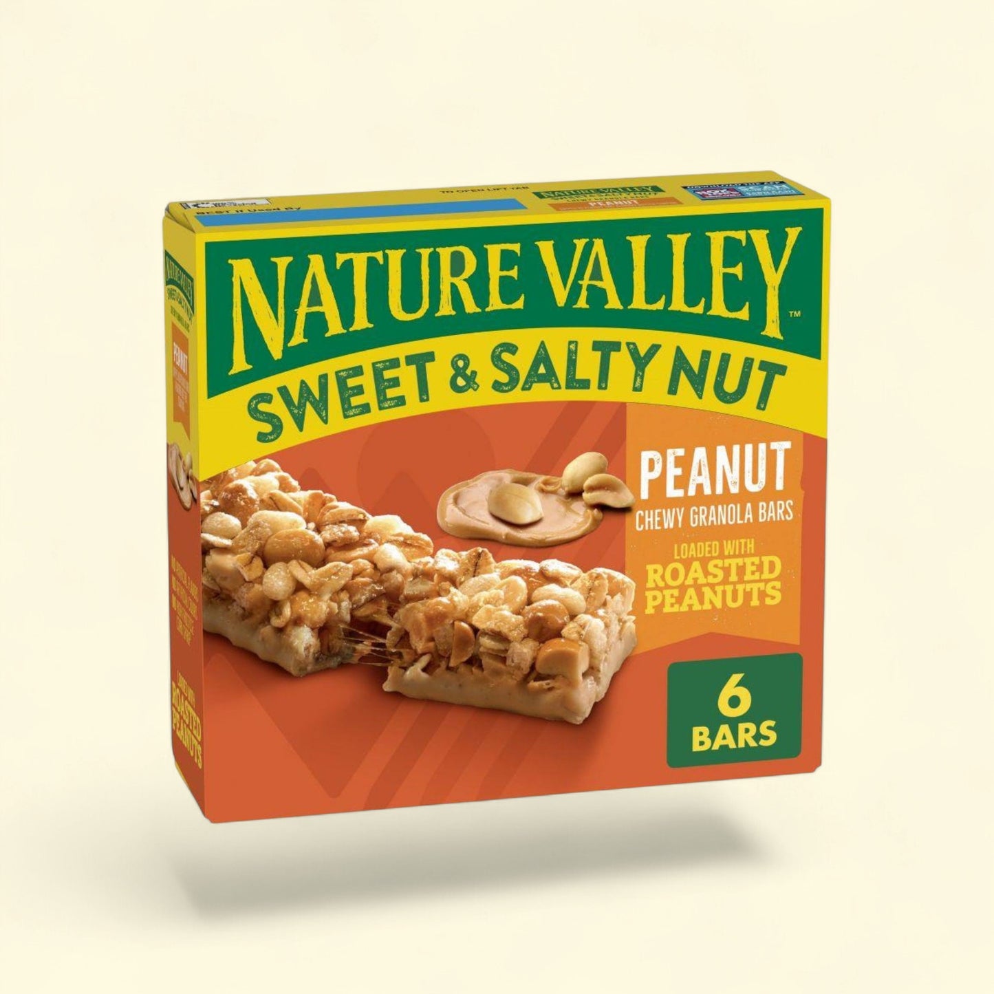 Nature Valley Sweet & Salty Nut Peanut Granola Bars, 7.2oz/6ct — authentic US product shipped worldwide by Treatspree