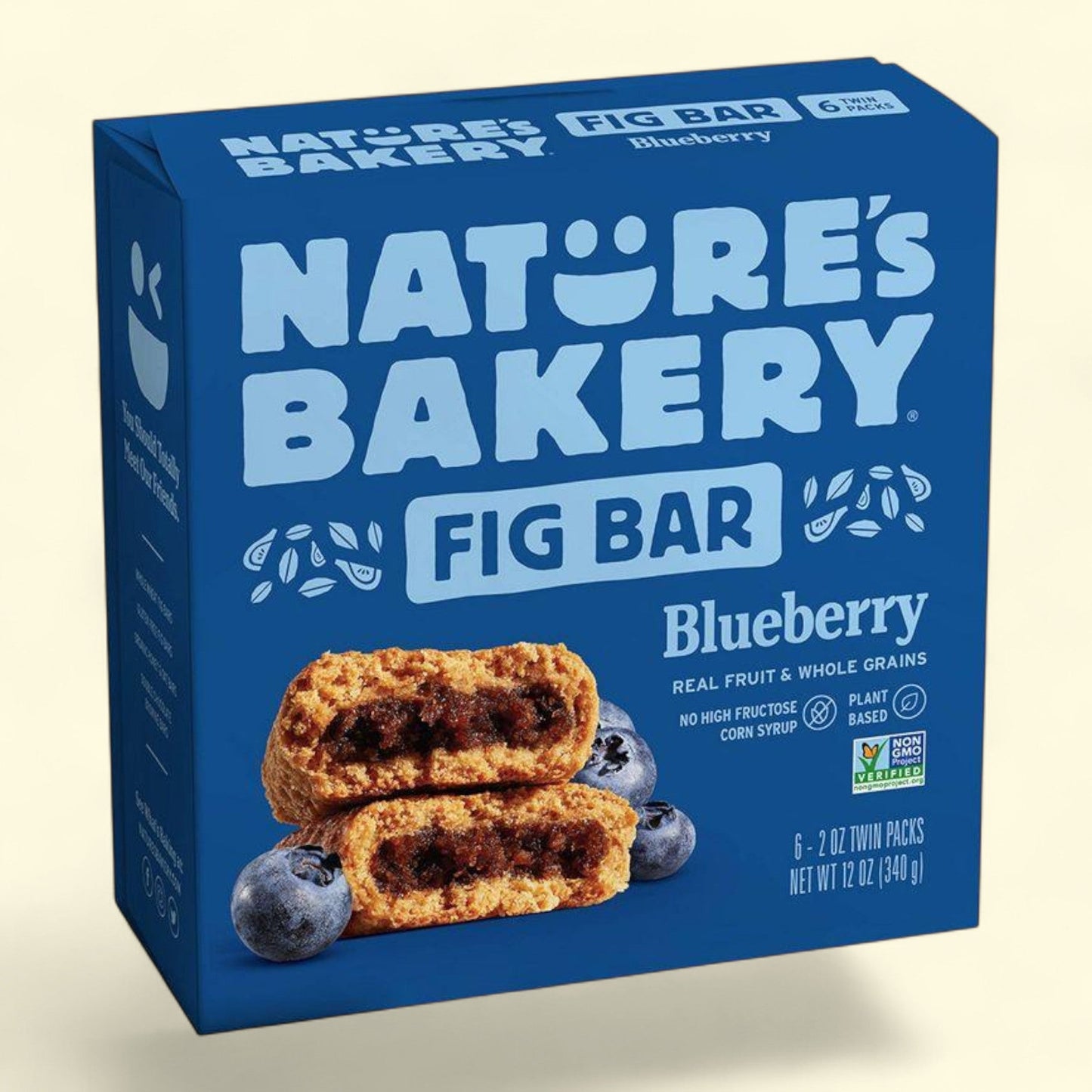 Nature's Bakery Blueberry Fig Bar, 12oz/6ct