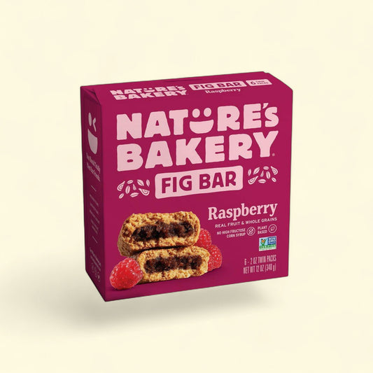 Nature's Bakery Raspberry Fig Bar, 12oz/6ct — authentic US product shipped worldwide by Treatspree