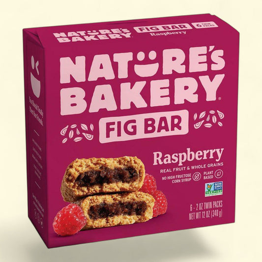 Nature's Bakery Raspberry Fig Bar, 12oz/6ct