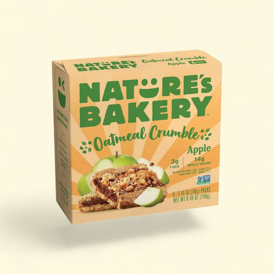 Nature's Bakery Apple Crumble Bar, 8.46oz/6ct — authentic US product shipped worldwide by Treatspree