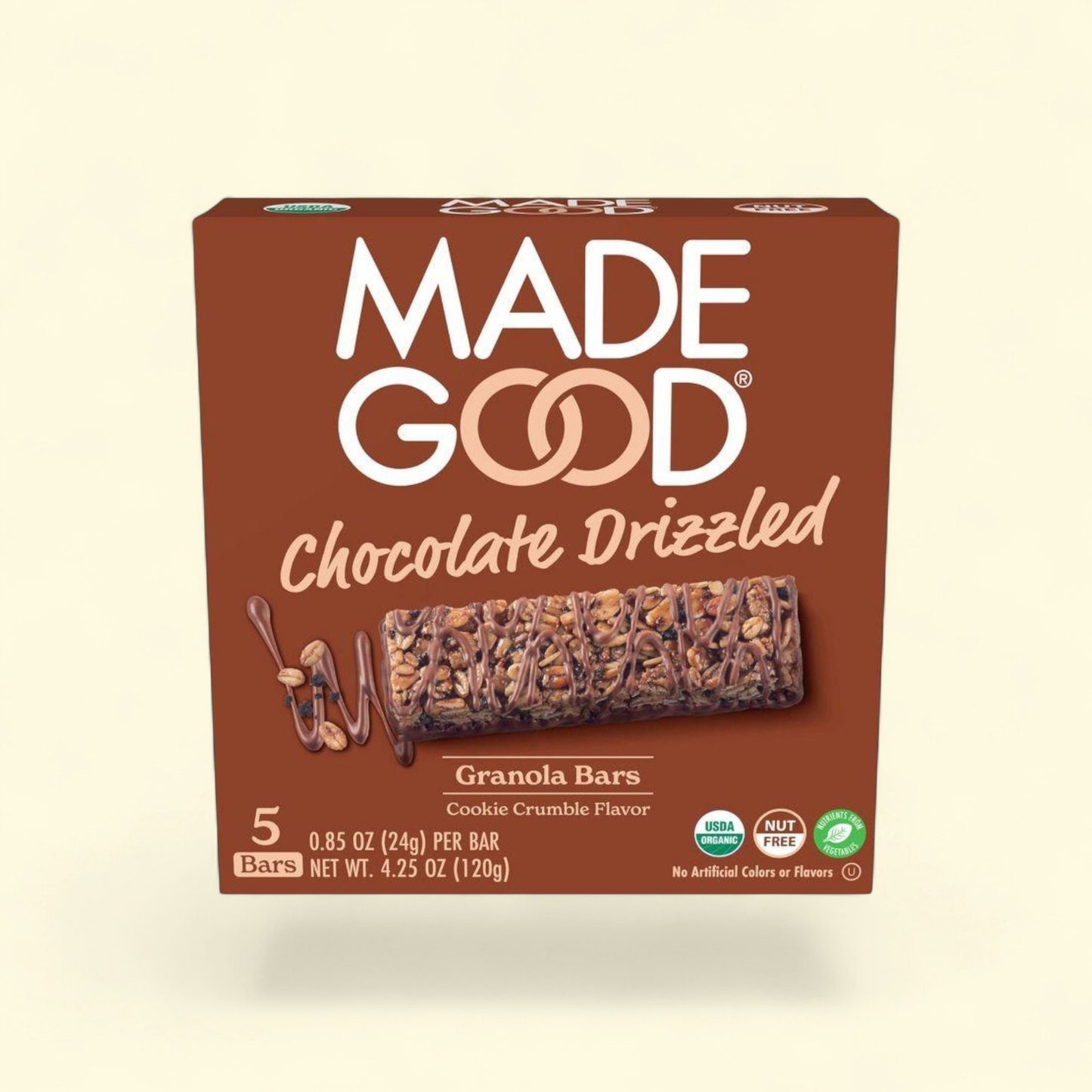 MadeGood Granola Bar, Chocolate Dipped, 4.2oz — authentic US product shipped worldwide by Treatspree